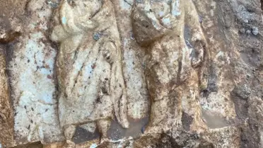 Denizli'de Villa İnşaatı Sırasında Tarihi Mezar Steli Bulundu