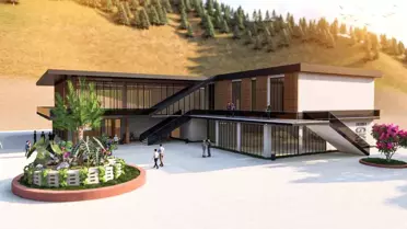 Ulubey'de Kültür Sarayı ve Gençlik Merkezi İnşaatı Devam Ediyor