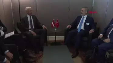 Dışişleri Bakanı Hakan Fidan, ABD'de bir dizi görüşme gerçekleştirdi