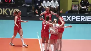 A Milli Kadın Voleybol Takımı, Brezilya'yı yenerek 20. zaferine ulaştı