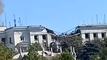 Ukrayna, Rusya Donanması Karadeniz Filosu'nun Kırım'daki Karargahına Saldırı Gerçekleştirdi
