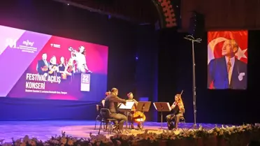 21. Uluslararası Mersin Müzik Festivali Lucienne Renaud Vary konseriyle başladı