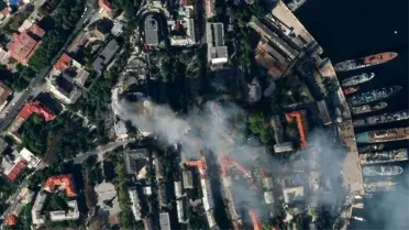 Ukrayna, Rusya'nın Karadeniz Filosuna Füze Saldırısı Düzenledi