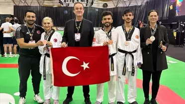 Dünya Para Tekvando Şampiyonası'nda Milli Sporcular Madalyalar Kazandı