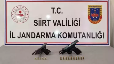 Siirt'te Silah ve Mühimmat Kaçakçılığı Operasyonu: Bir Şahıs Yakalandı