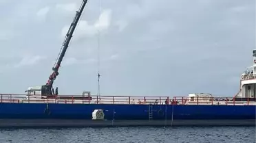 Marmara Denizi'nde Yapay Resifler Suyla Buluştu