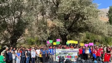 Tunceli'de Munzur Gözeleri'nde Çevre Temizliği Yapıldı