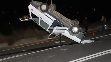 Amasya'da Otomobil Çarpışması: 2 Kişi Yaralandı