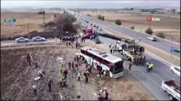 Amasya Merzifon'da Otobüs Kazası: 6 Ölü, 35 Yaralı