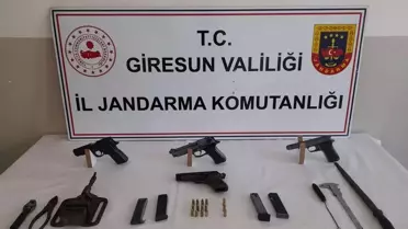 Giresun'da kaçak silah üretimi operasyonu