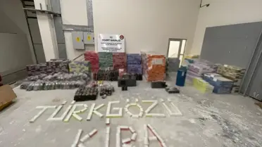 Habur ve Türkgözü Gümrük Kapılarında 28 Milyon Liralık Kaçak Eşya Ele Geçirildi