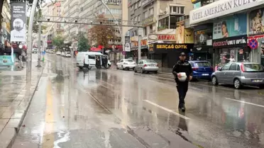 Ankara'da unutulan çanta kontrollü şekilde patlatıldı