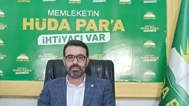 HÜDA PAR Gercüş İlçe Başkanlığına yeniden Mehmet Sait Başaran seçildi