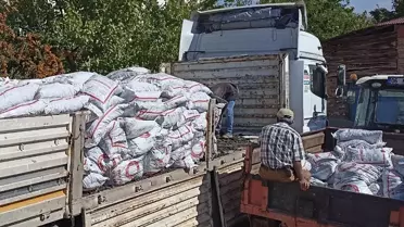 Beypazarı Kaymakamlığı İhtiyaç Sahiplerine Kömür Dağıtımına Başladı