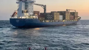 Çanakkale Boğazı'nda Konteyner Gemisi Makine Arızası Yaptı