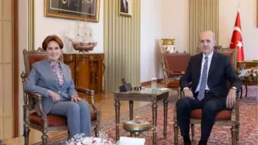 TBMM Başkanı Numan Kurtulmuş, İYİ Parti Genel Başkanı Meral Akşener ile Görüştü
