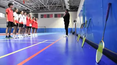 Eskişehir'deki Badminton Sporcuları Avrupa Şampiyonası ve Olimpiyat Oyunlarına Hazırlanıyor
