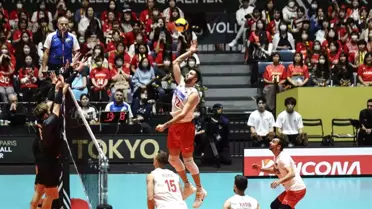 A Milli Erkek Voleybol Takımı, Japonya'ya mağlup oldu
