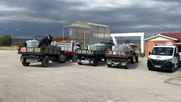 Kastamonu'da Süt Üretimi ve Kalitesini Artırma Projesi Kapsamında Süt Soğutma Tankları Teslim Edildi