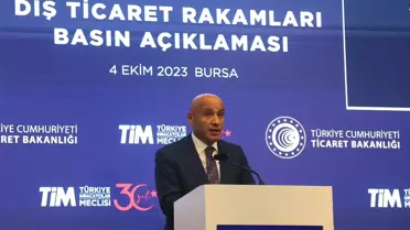 Türkiye'nin Eylül Ayı İhracat Rakamları Açıklandı