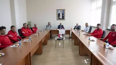 Çankaya Belediyesi Görme Engelliler Spor Kulübü TFF Engelliler Koordinasyon Kurulunu ziyaret etti