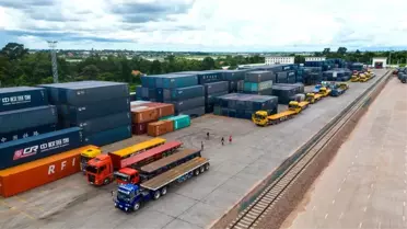 Çin-Laos Demiryolu Hattında 26,8 Milyon Ton Yük Taşındı