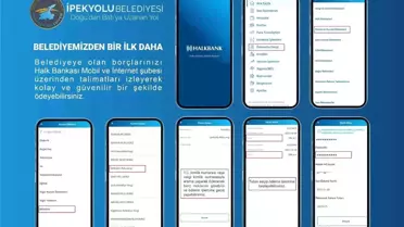 Van İpekyolu Belediyesi, Mobil İnternet Bankacılığı ile Vezne İşlemlerini Kolaylaştırıyor