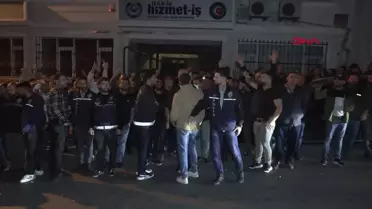 İstanbul Büyükşehir Belediyesi İşçileri Sendika ve İBB'yi Protesto Etti