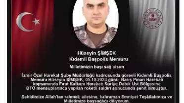 MANİSA'YA ŞEHİT ATEŞİ DÜŞTÜ