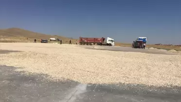 Kayseri'de Ay Çekirdeği Beton Kurutma Sahaları İnşa Edildi