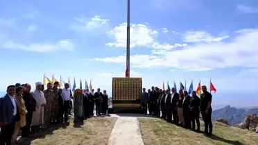 Şırnak'ta 'Cudi Dağı Şehitlik Anıtı' törenle açıldı