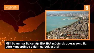 Milli Savunma Bakanlığı, İDA-İHA Müşterek Operasyonu ile Sürü Konseptinde Saldırı Yapıldığını Paylaştı