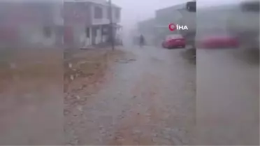 Gümüşhane'de mevsimin ilk karı Kadırga Yaylası'na düştü