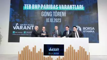 TEB Yatırım ve BNP Paribas, Borsa İstanbul'da varant işlemlerine başladı