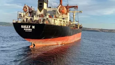 Çanakkale Boğazı'nda Dümen Arızası: Kuru Yük Gemisi Güvenli Bölgeye Demirledi