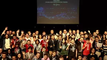 İstanbul Bilim Olimpiyatları 2022-2023 Ödül Töreni Gerçekleşti