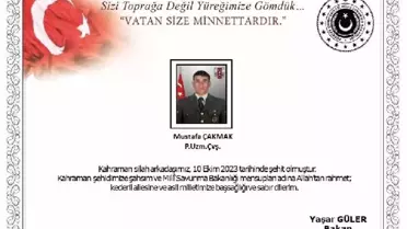 Pençe Harekat bölgesinde yaralanan asker şehit oldu