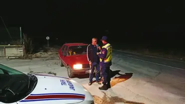 Edirne'de Jandarma Trafik Denetimleri Sürüyor