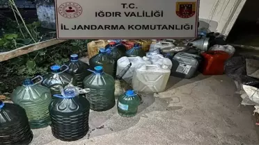 Iğdır'da Kaçakçılık Operasyonu: 57 lt Kaçak Alkol ve 640 lt Kaçak Akaryakıt Ele Geçirildi