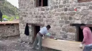 Çukurca'nın 400 yıllık kale evleri butik otel olma yolunda