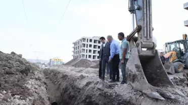 Diyarbakır Yenişehir Belediyesi İçme Suyu ve Kanalizasyon Çalışmalarını Sürdürüyor