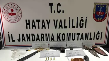 Hatay'da Jandarma Operasyonunda 2 Kişi Yakalandı