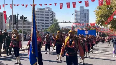 Ankara'nın başkent oluşunun 100. yıl dönümü törenlerle kutlandı