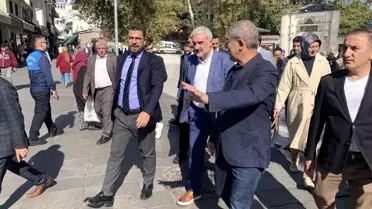 AK Parti İstanbul İl Başkanı Osman Nuri Kabaktepe, 'Yeniden İstanbul' programı kapsamında Eyüpsultan'da buluştu