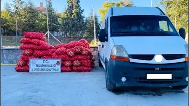 Eskişehir'de Çalınan 3 Ton Soğan Sakarya'da Yakalandı