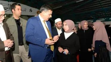 Erzurum Valisi Mustafa Çiftçi, Mahmut Sami Ramazanoğlu Soğucak Kız Kur'an Kursu'nu Ziyaret Etti
