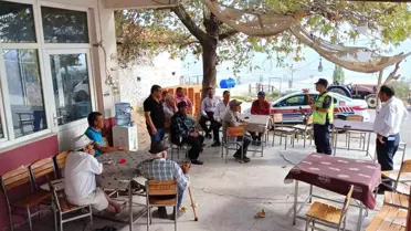 Aydın'da Traktör Sürücülerine ROPS Demiri ve Reflektör Eğitimi Verildi
