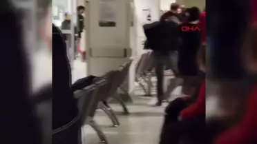 Acil serviste bıçakla taşkınlık yapan kişiye gözaltı