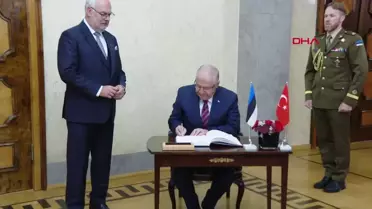 Milli Savunma Bakanı Yaşar Güler Estonya'da
