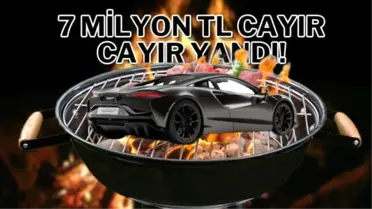 McLaren Artura Test Sürüşünde Yangın Çıktı